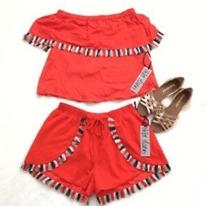 Chloe Oliver two piece short set